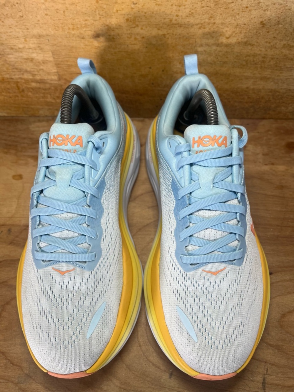 Hoka One One Bondi 8 Womens Size 9.5 Running Shoes Sneakers Summer Spring - Picture 3 of 12